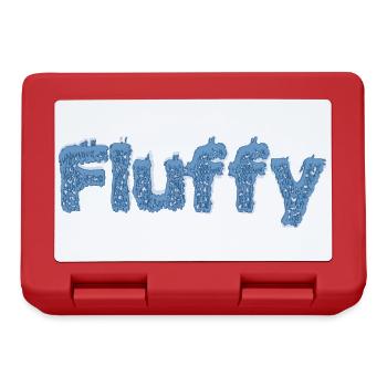 Fluffy - Brotdose - Rot - Vorne