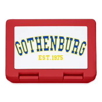 Gothenburg Est. 1975 - Lunchbox - red - Front