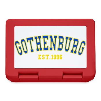 Gothenburg Est. 1996 - Lunchbox - red - Front