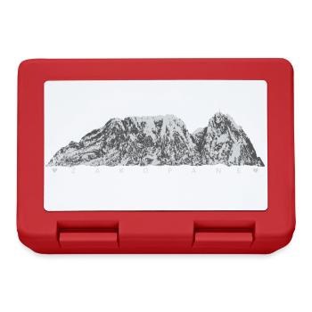 Zakopane Giewont Tatry - Brotdose - Rot - Vorne