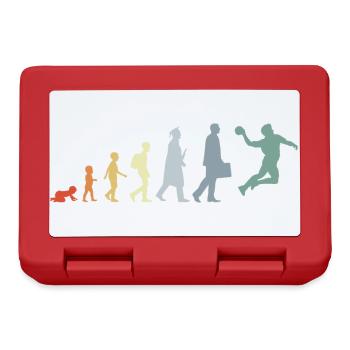Vintage Handball Evolution - Lunchbox - red - Front