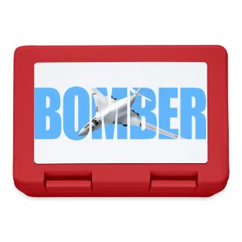 Bomber Tu-160 - Brotdose - Rot - Vorne