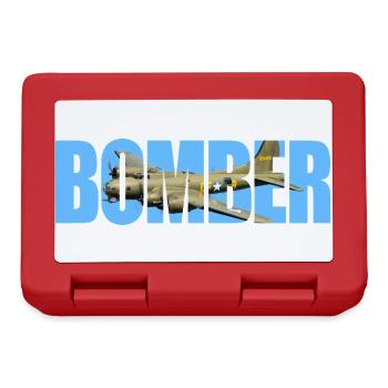 Bomber B-17 Flying Fortress - Lunchbox - red - Front