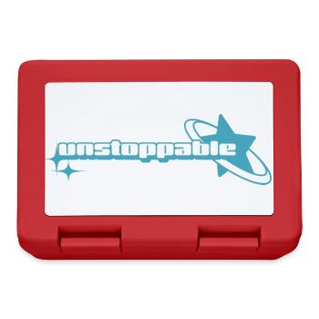 Cosmic Fancy Glow _ Unstoppable - Lunchbox - red - Front