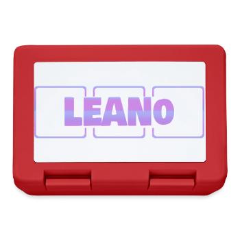 Gift for Lean - Lunchbox - red - Front