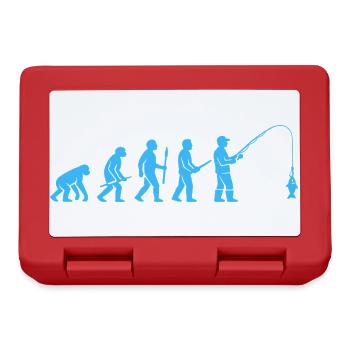 Evolution of fishing - Lunchbox - red - Front