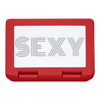 Sexy - Brotdose - Rot - Vorne