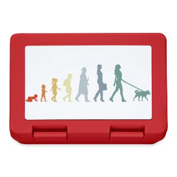 Propriétaire de chien Evolution - Boîte à goûter - rouge - Devant