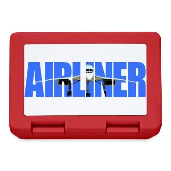 Airliner Concorde - Lunchbox - red - Front