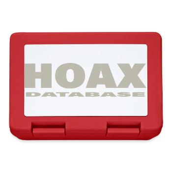 HOAX - Lunchbox - red - Front