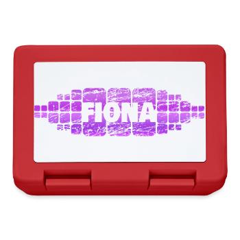 Mama Fiona - Brotdose - Rot - Vorne