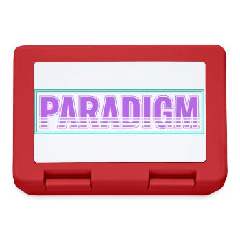 Paradigm Shift – Neues Denken - Brotdose - Rot - Vorne