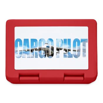 Cargo pilot An-124 - Brotdose - Rot - Vorne