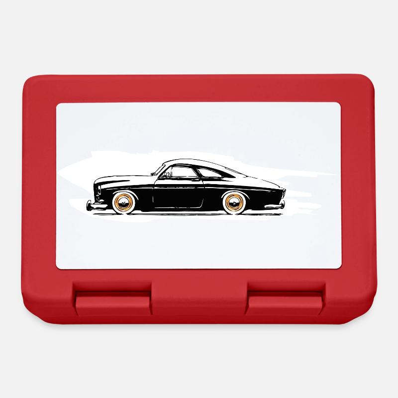 serie 120 custom color white - Boîte à goûter - rouge