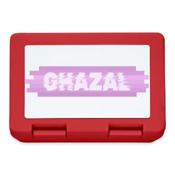 Ghazal als Maedchen - Brotdose - Rot - Vorne