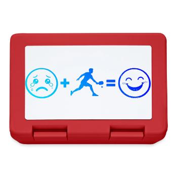 Pickleball Amateur Gift Idea for Birthday - Lunchbox - red - Front