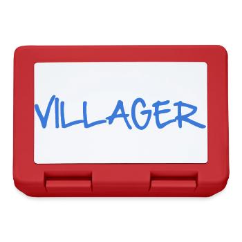 VILLAGER - Lunchbox - red - Front