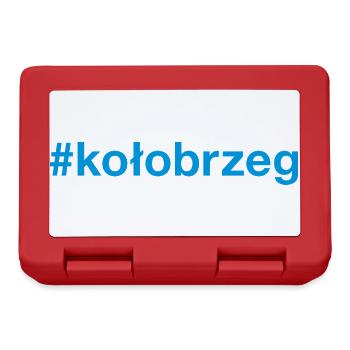 Kolobrzeg Polska Polen - Brotdose - Rot - Vorne
