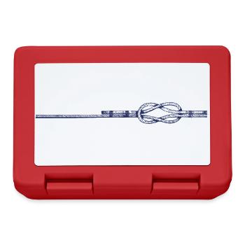 Reef knot - Lunchbox - red - Front