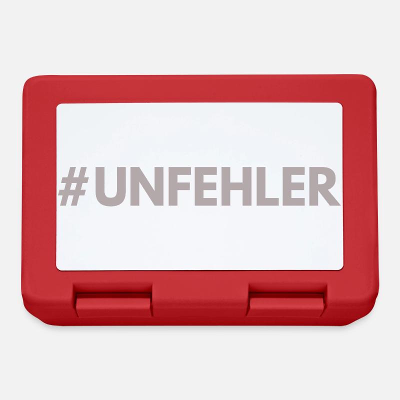 #Unfehler - Boîte à goûter - rouge