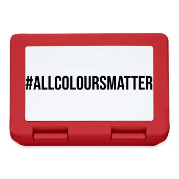 All Colours Matter Protest - Lunchbox - red - Front