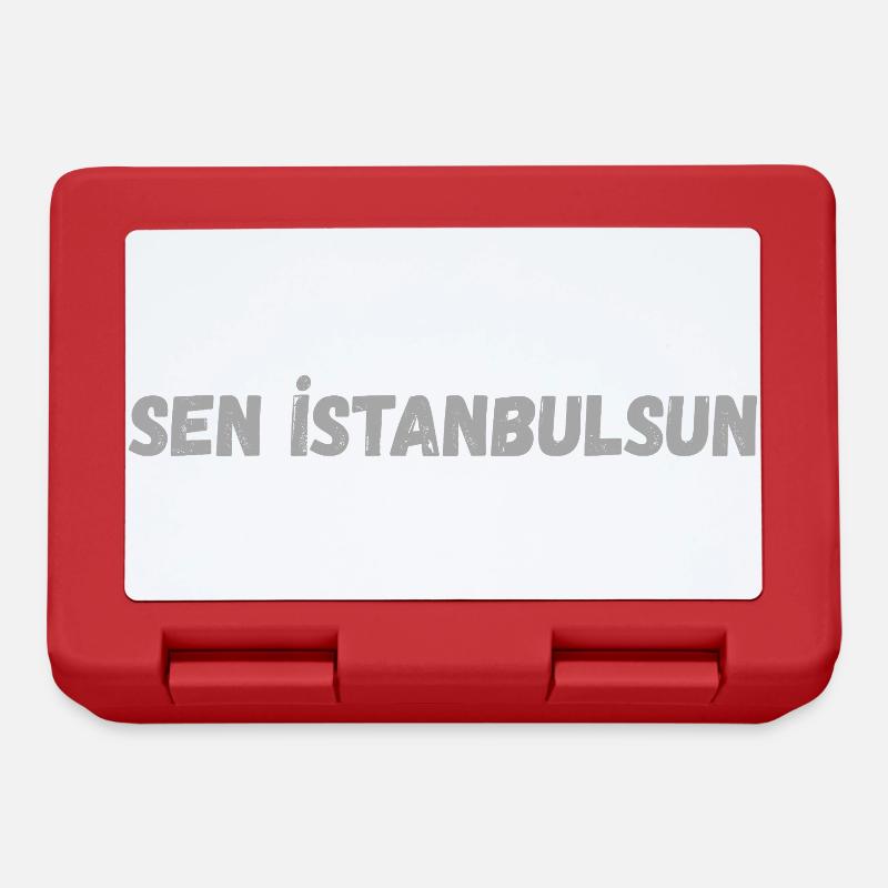 Istanbul - Brotdose - Rot