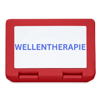 WELLENTHERAPIE  - Brotdose - Rot - Vorne