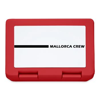 Mallorca Crew - Brotdose - Rot - Vorne