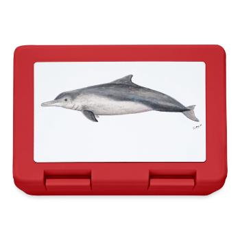 Australian dolphin - Dolphin Sousa sahulensis - Lunchbox - red - Front