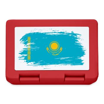 Drapeau du Kazakhstan - Boîte à goûter - rouge - Devant