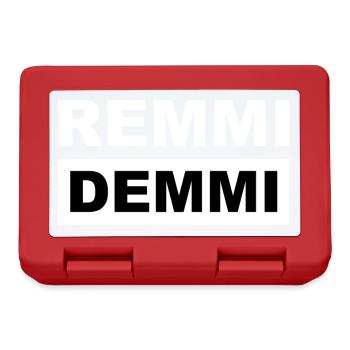 Remmi Demmi - Brotdose - Rot - Vorne