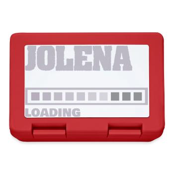 Cadeau pour Jolena - Boîte à goûter - rouge - Devant