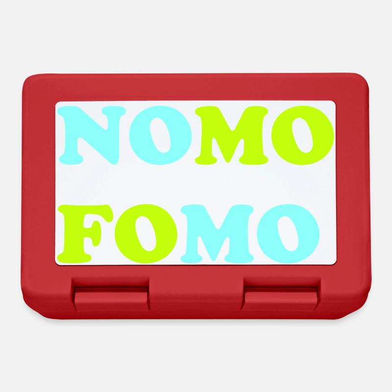 NOMO FOMO Neon Pop - Brotdose - Rot