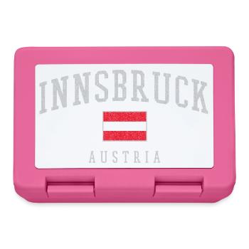 Innsbruck Austria Banner - Lunchbox - pink - Front