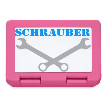 Schrauber , Kultschrauber ........................ - Brotdose - Pink - Vorne
