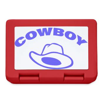 COWBOY - Brotdose - Rot - Vorne