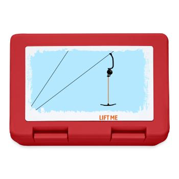 Ankerlift | Lift me, Ski, Winter sports, Ski packages - Lunchbox - red - Front