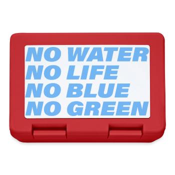 WATER - Brotdose - Rot - Vorne