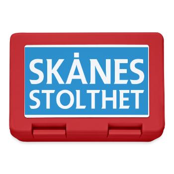 Der Stolz von Skåne - Brotdose - Rot - Vorne