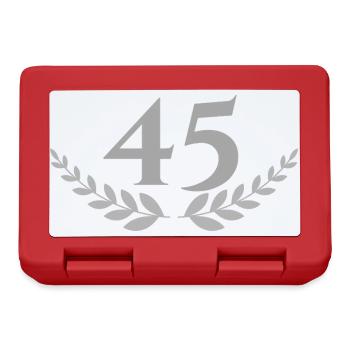 45 - Lunchbox - red - Front