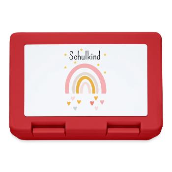 Back to school. Schulkind - Lunchbox - red - Front