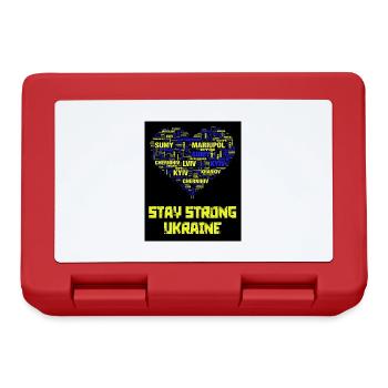 Ukraine - Lunchbox - red - Front