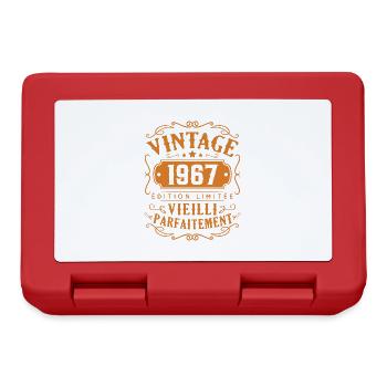 Vintage 1967 Edition Limitée - Boîte à goûter - rouge - Devant