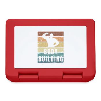 Super Bodybuilding - Installing Muscles - Lunchbox - red - Front