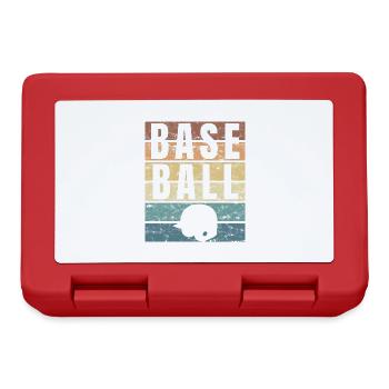 American Baseball - Brotdose - Rot - Vorne
