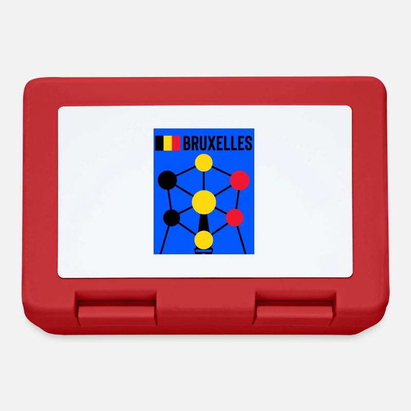 Bruxelles - Brotdose - Rot