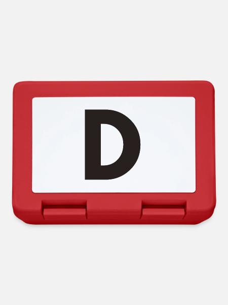D - Brotdose - Rot