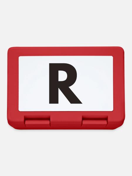 R - Brotdose - Rot