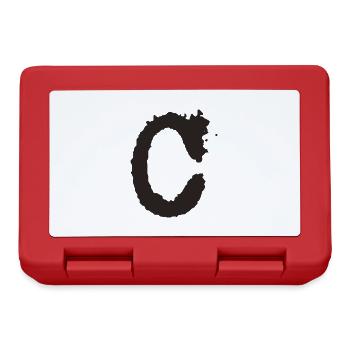 C - Brotdose - Rot - Vorne