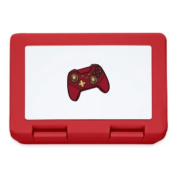 Manette de jeu rouge Rétro Pop - Boîte à goûter - rouge - Devant